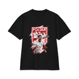 Robert Lewandowski 'Polska' - Camiseta Estilo Vintage Premium