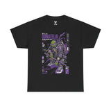 Mutant Ninja Turtle Arcade Graphic Tee — 'Donatello' Retro Cyber Skate Design