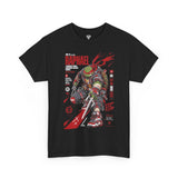 Mutant Ninja Turtle Arcade Graphic Tee — 'Rafael' Retro Cyber Skate Design