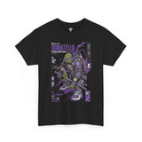 Mutant Ninja Turtle Arcade Graphic Tee — 'Donatello' Retro Cyber Skate Design