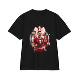 Robert Lewandowski '9' Polonia - Camiseta Estilo Vintage Premium