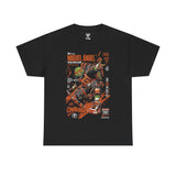 Mutant Ninja Turtle Arcade Graphic Tee — 'Miguel Angel' Retro Cyber Skate Design