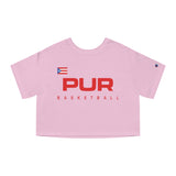 PUR Basketball Paris 2024 Champion Women's Cropped T-Shirt