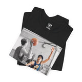 Jose Piculin Ortiz with Utah Jazz Tee