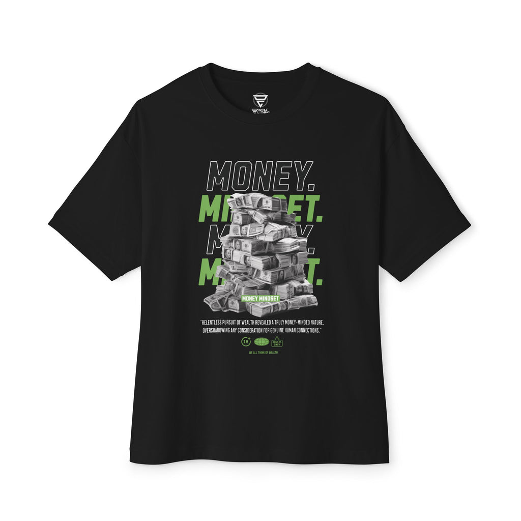 Money Mindset Oversized boxy tee