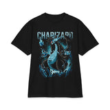 Chari Blue Flames Graphic Tee