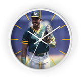 Vintage Baseball Legend Sierra Wall Clock