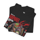 Mutant Ninja Turtle Arcade Graphic Tee — 'Rafael' Retro Cyber Skate Design