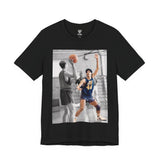 Jose Piculin Ortiz with Utah Jazz Tee