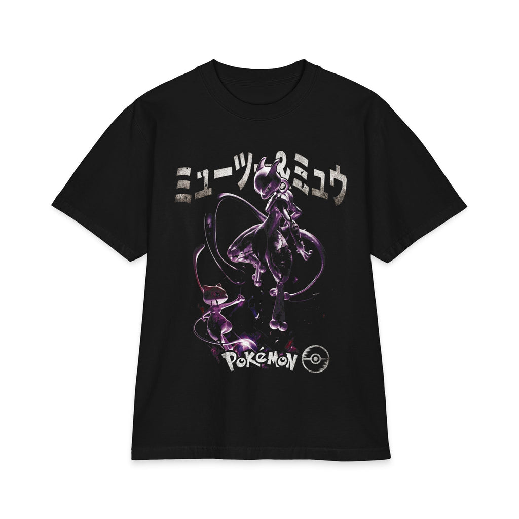 Anime Graphic Tee — Japanese Text Design