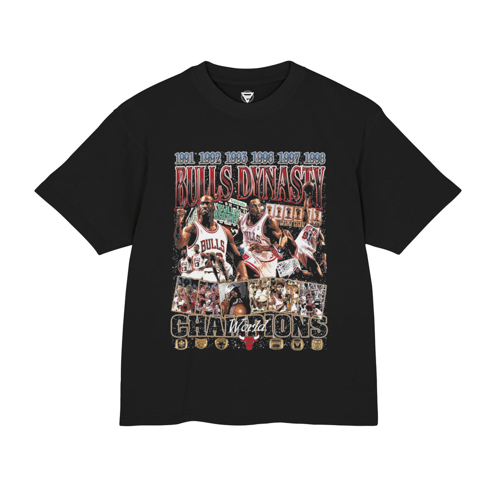 6x Bulls Dynasty – Edición Streetwear Vintage Heavyweight
