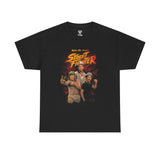 Street Fighter Retro Movie Tee — Vintage Arcade Fighting Game Shirt