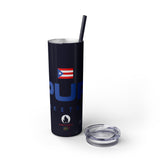 PUR Basketball Paris 2024 Skinny Tumbler with Straw, 20oz