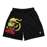 Bob Naruto Unisex mesh shorts
