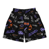 Graffiti street art Unisex mesh shorts