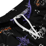 Graffiti street art Unisex mesh shorts