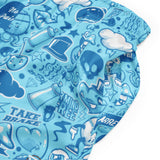 Creatures graffiti Unisex mesh shorts