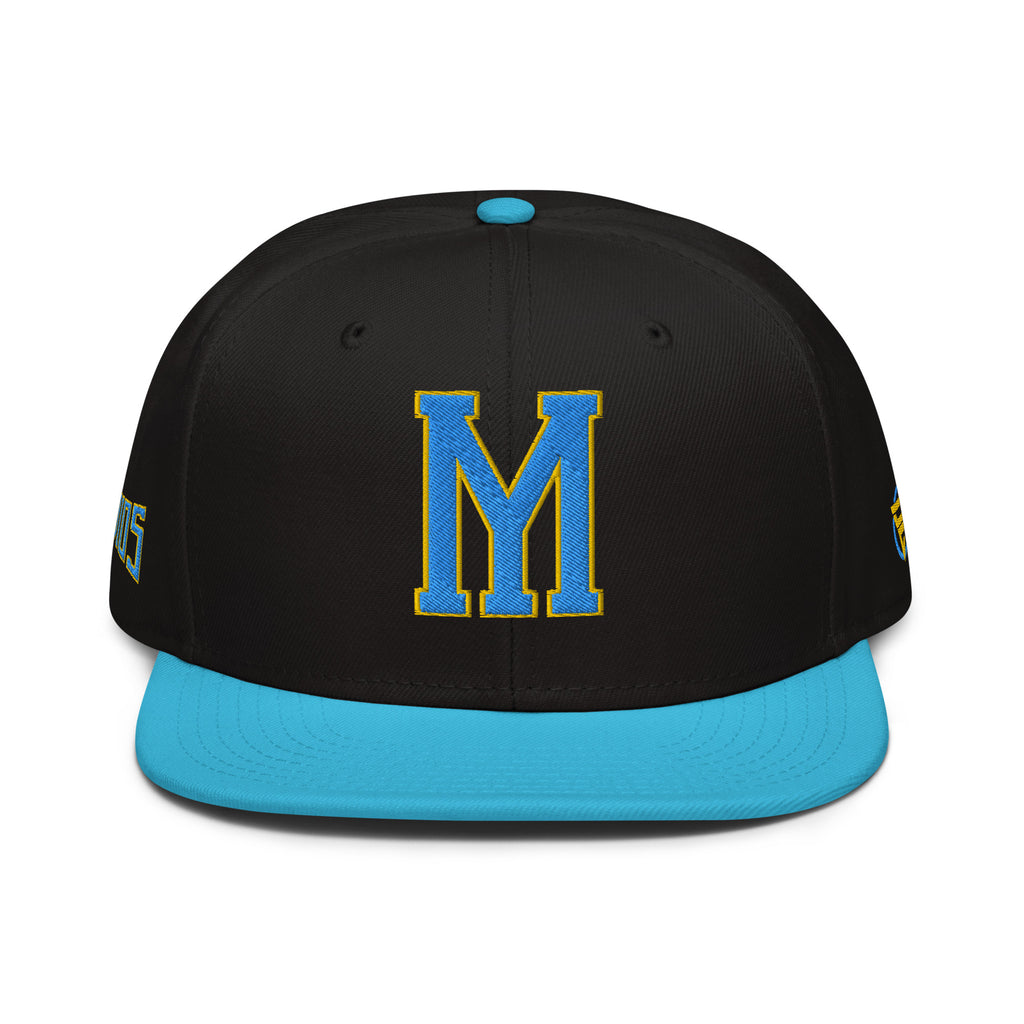 Indios Snapback Aqua/ Black Hat