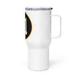 21 Travel mug with a handle
