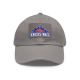 Knicks Dad Hat with Leather Patch