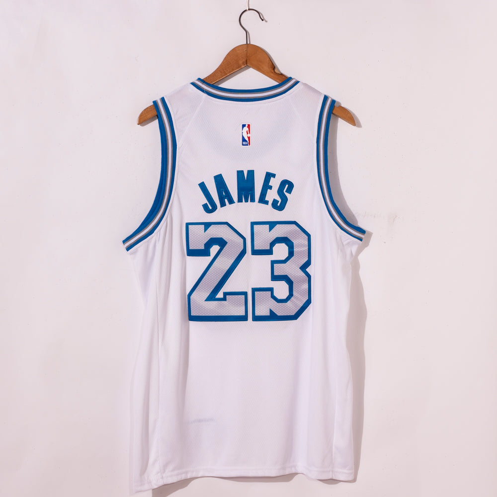 LeBron James Los Angeles Lakers Nike Swingman Player Jersey - City