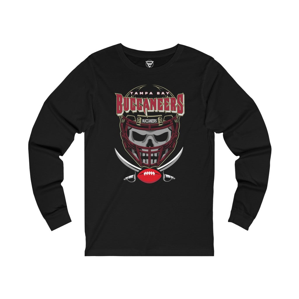 Buccaneers Helmet NFL Long Sleeve Tee