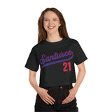 Santurce Women's Cropped T-Shirt Champion