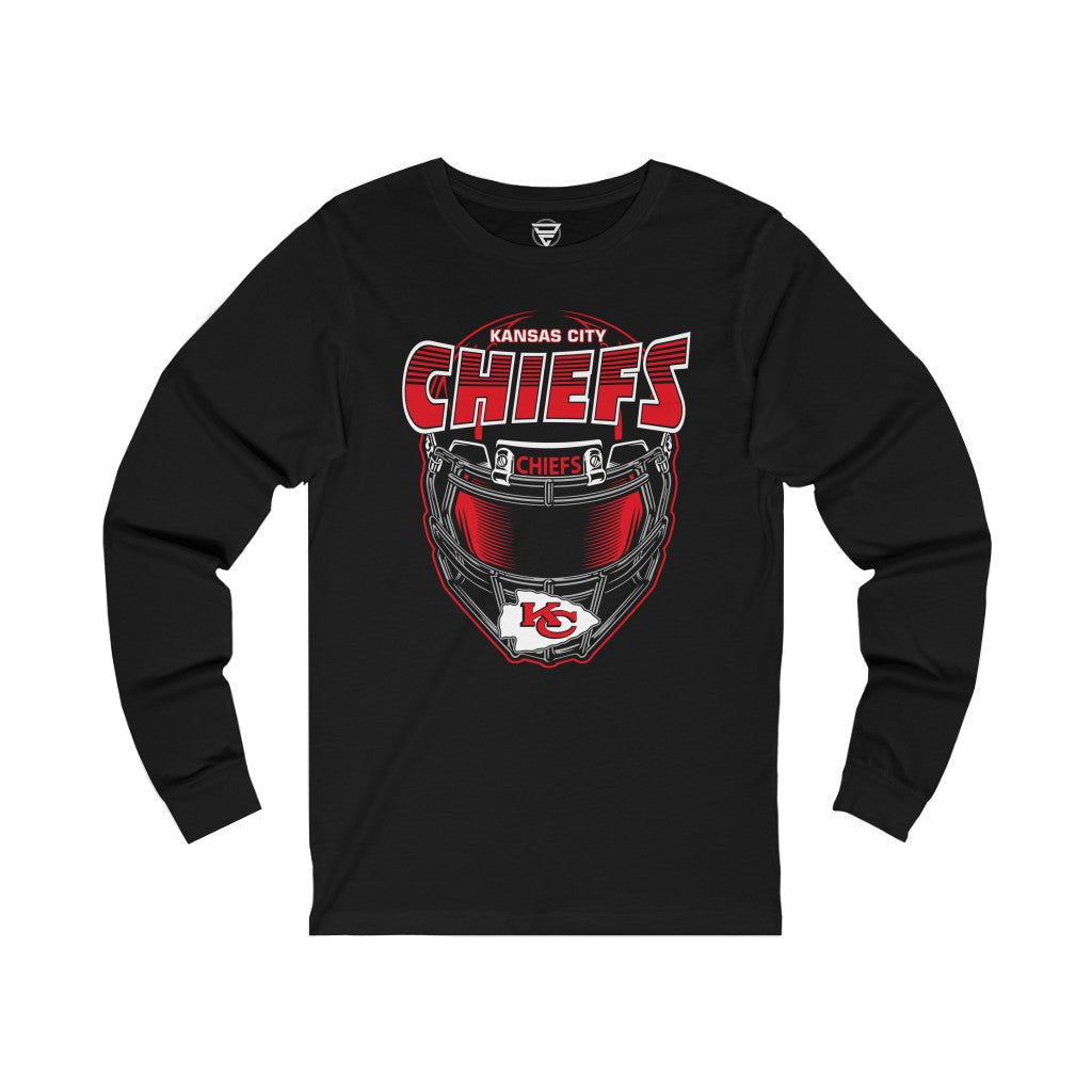 Chiefs Helmet NFL Long Sleeve Tee