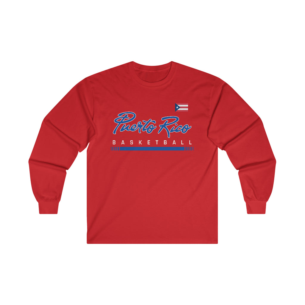  Puerto Rico National Basketball Jersey Slam Dunk Gift Long  Sleeve T-Shirt : Sports & Outdoors