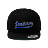 Santurce Embroidery Unisex Flat Bill Hat