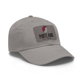 Trail Blazers Dad Hat with Leather Patch