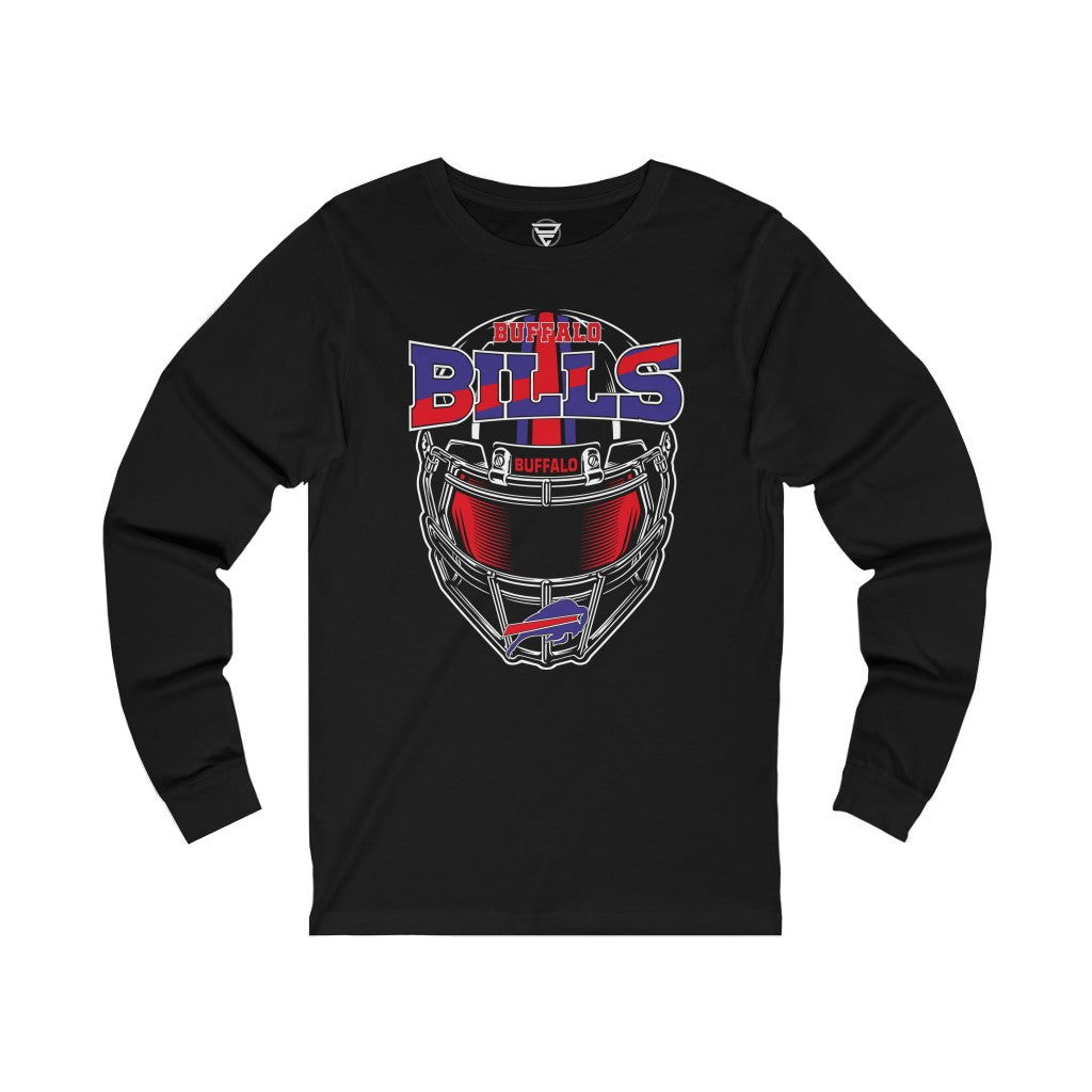 Bills Helmet NFL Long Sleeve Tee