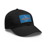 Knicks Dad Hat with Leather Patch