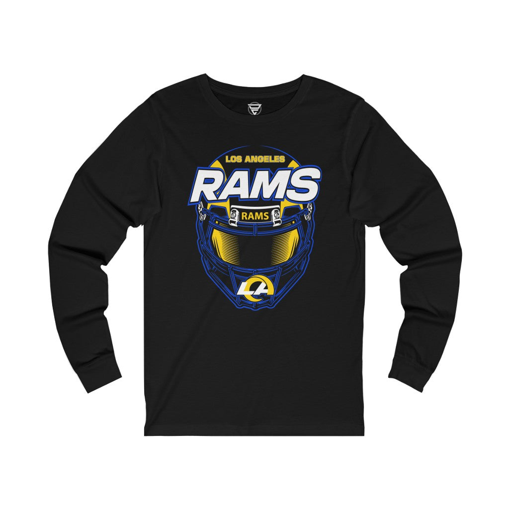 LA Rams Helmet NFL Long Sleeve Tee