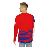 Puerto Rico WBC Men's Long Sleeve Microfiber Shirt