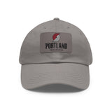 Trail Blazers Dad Hat with Leather Patch