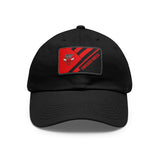 Bulls Dad Hat with Leather Patch
