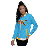 Indios Sky Blue Unisex Bomber Jacket