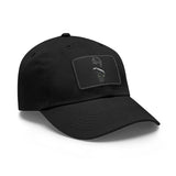 Black Panther Dad Hat with Leather Patch