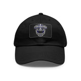 Cowboys Helmet Dad Hat with Leather Patch