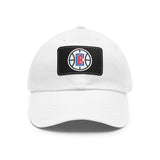 Clippers Dad Hat with Leather Patch