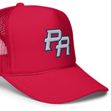 PR Embroidery Logo Foam trucker hat