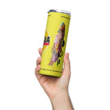 Medalla Yellow/Black Stainless steel tumbler