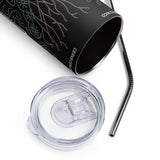Medalla Black Stainless steel tumbler
