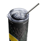 Medalla Black Stainless steel tumbler